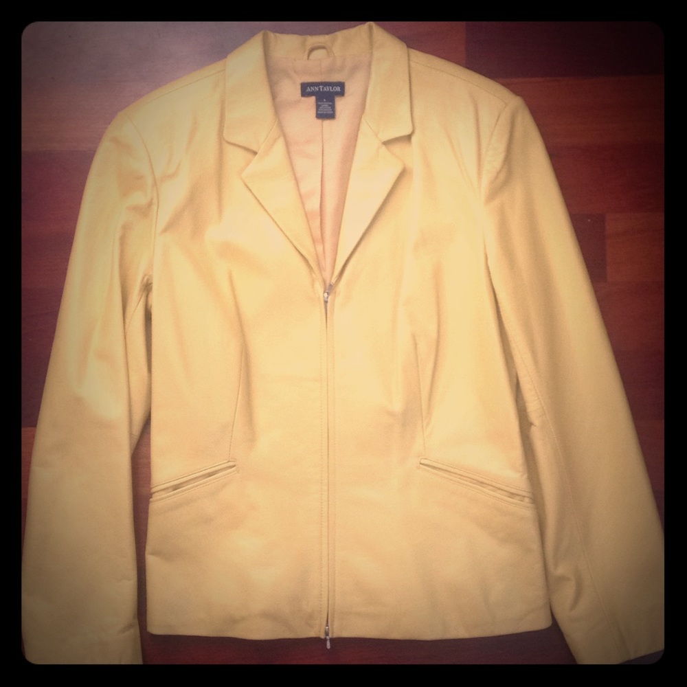 Ann Taylor Leather Jacket
